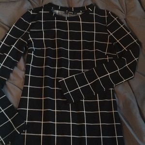 Black and White Dress